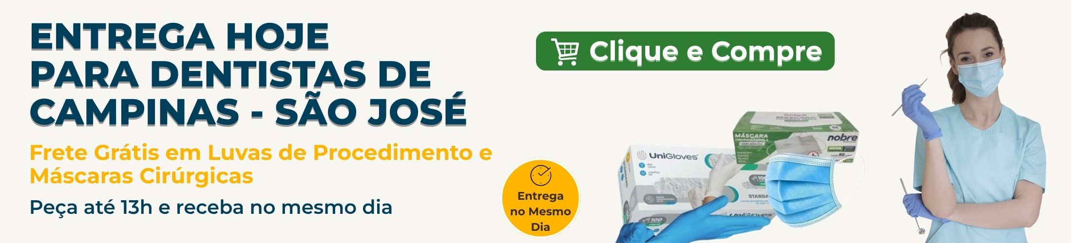 Luvas e Mscaras - Promoo Frete Grtis Campinas