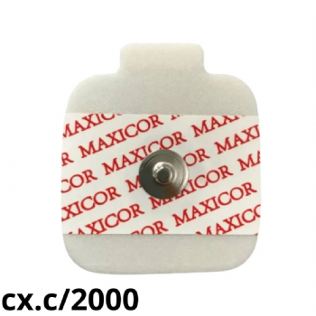Eletrodo cardiolgico adulto Maxicor SF-02 cx.c/2000