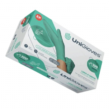 Luva de procedimento em ltex sem p Lano-E c/100 Unigloves