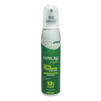 Repelente Spray Com Icaridina Sunlau Max