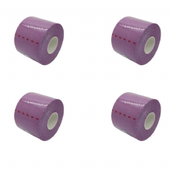 Kit 04 Fita Bandagem El�stica Funcional Kinesio Taping Dermatape