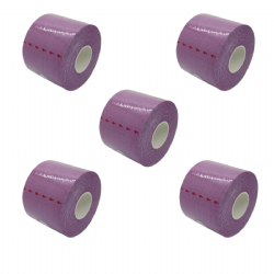 Kit 05 Fita Bandagem El�stica Funcional Kinesio Taping Dermatape