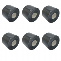 Kit 06 Fita Bandagem El�stica Funcional Kinesio Taping Dermatape