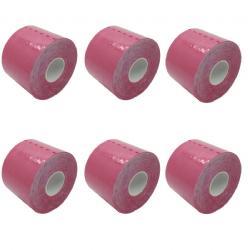 Kit 06 Fita Bandagem El�stica Funcional Kinesio Taping Dermatape