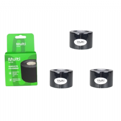 Kit 03 Fita Bandagem El�stica Funcional Kinesio Taping Muscle Fix - Multilaser Sa�de