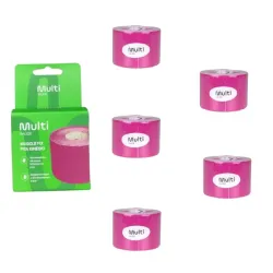 Kit 05 Fita kin�sio Multilaser Sa�de