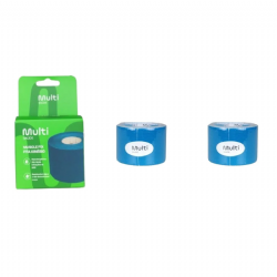 Kit 02 Fita Bandagem El�stica Funcional Kinesio Taping Muscle Fix - Multilaser Sa�de