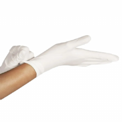 Luva de procedimento em l�tex com p� c/100 Unigloves