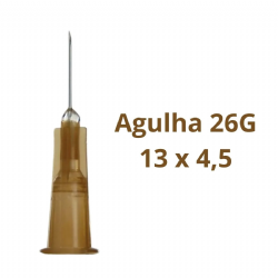 Agulha descart�vel c/100 Descarpack