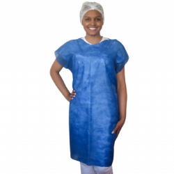 Avental paciente sem mangas 30G Dejamaro pct.c/10