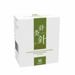 Agulha acupuntura est�ril 0,25x30mm c/100 Tony