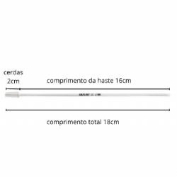 Escova cervical descart�vel Kolplast pct.c/100