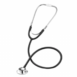 Estetosc�pio duplo Multilaser Sa�de