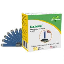 Fita para glicos�metro G-423S c/50 Bioland