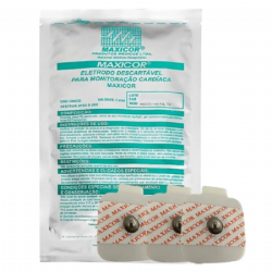 Eletrodo cardiol�gico adulto Maxicor SF-02 cx.c/2000
