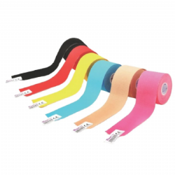 Kit 06 Fita Bandagem El�stica Funcional Kinesio Taping Tmax
