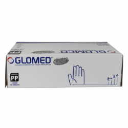 Luva de procedimento nitr�lica sem p� Preta c/100 Glomed