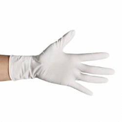 Luva de procedimento em l�tex com p� c/100 Medix