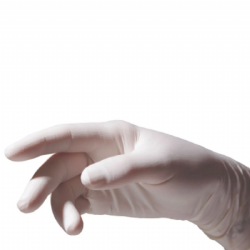 Luva de procedimento em l�tex sem p� c/100 Supermax