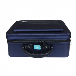 Maleta com divis�rias e al�a C136 Panton - Azul - Dunes