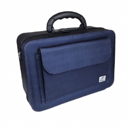 Maleta com divis�rias e al�a C136 Panton - Azul - Dunes