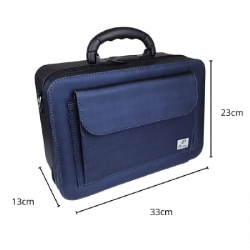 Maleta com divis�rias e al�a C136 Panton - Azul - Dunes