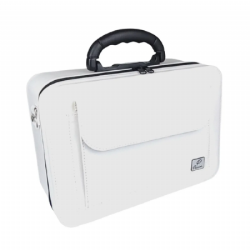 Maleta com divis�rias e al�a C136 Panton - Branco - Dunes