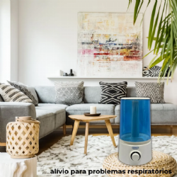 Umidificador ultrass�nico 2,5lt Supermedy