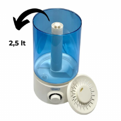 Umidificador ultrass�nico 2,5lt Supermedy