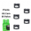 Kit 05 Fita Bandagem Elstica Funcional Kinesio Taping Muscle Fix - Multilaser Sade