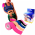 Kit 02 Fita Bandagem Elstica Funcional Kinesio Taping Dermatape - Cores Sortidas