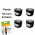 Kit 04 Fita Bandagem Elstica Funcional Kinesio Taping Tmax