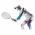 Kit 05 Fita Bandagem Elstica Funcional Kinesio Taping Tmax