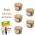 Kit 05 Fita Bandagem Elstica Funcional Kinesio Taping Tmax
