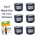 Kit 06 Fita Bandagem Elstica Funcional Kinesio Taping Tmax