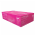 Luva de procedimento nitrlica sem p Rosa c/100 Supermax
